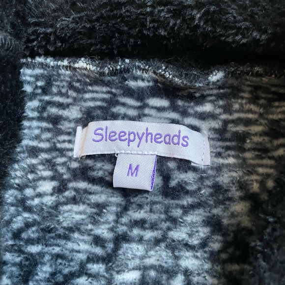 Sleepyheads cowlneck drawstring loungewear fleece  pullover - Picture 9 of 11